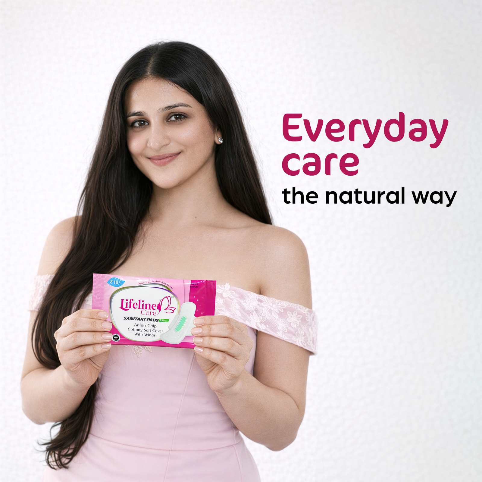 Lifeline Care Anion Chip Sanitary Pads – 7 Pads